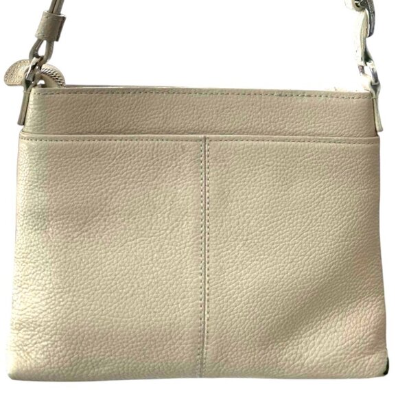 Brighton Leather Organizer Crossbody Bag – Ivory - Picture 3 of 14